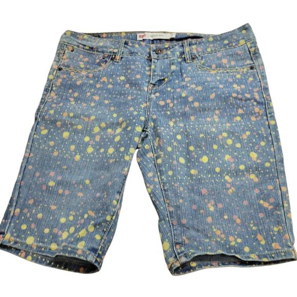 Levi's spotted Bermuda shorts 9 - Picture 1 of 6